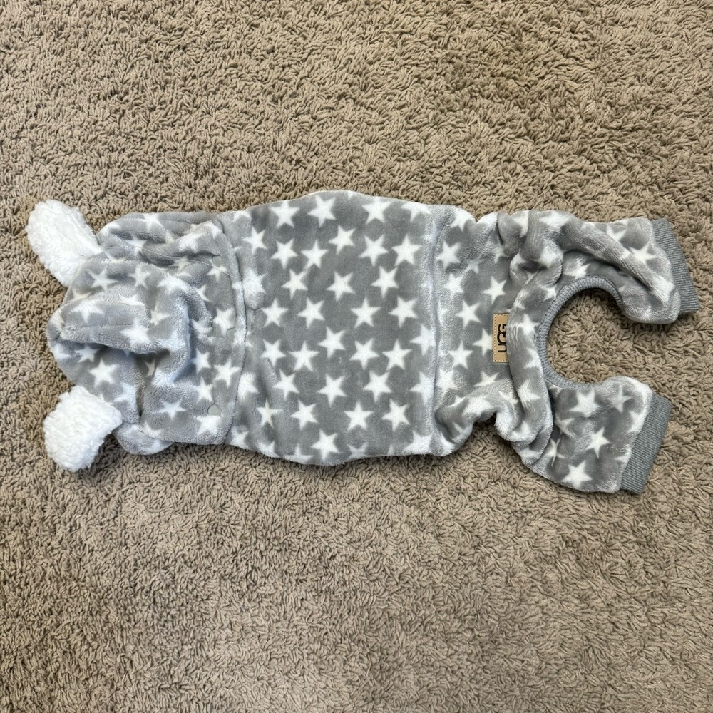 New! UGG Hooded Pet Pajama (Size M)